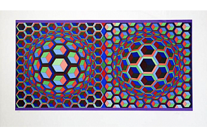 Victor Vasarely - Optická kompozice